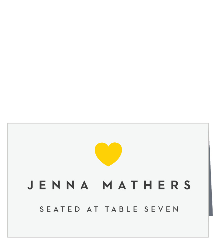 Love Note Place Cards