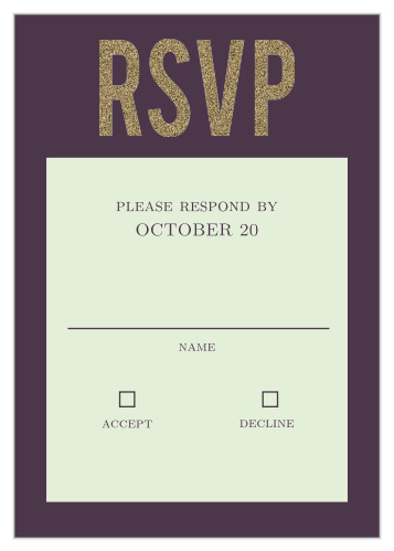 Golden Rings Response Cards