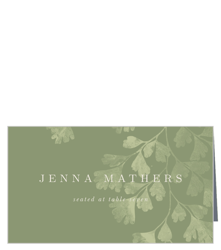 Fern Frame Place Cards