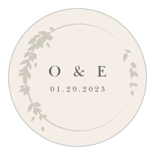 Our Subtle Garland Wedding Stickers are the perfect finishing touch to any wedding stationery!