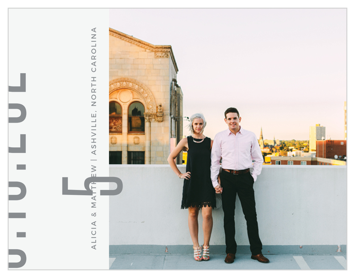 Mod Lines Save the Date Cards