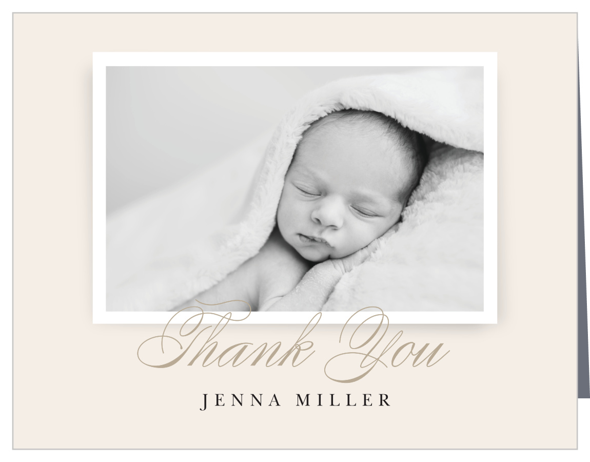 Meet & Greet Baby Shower Thank You Cards