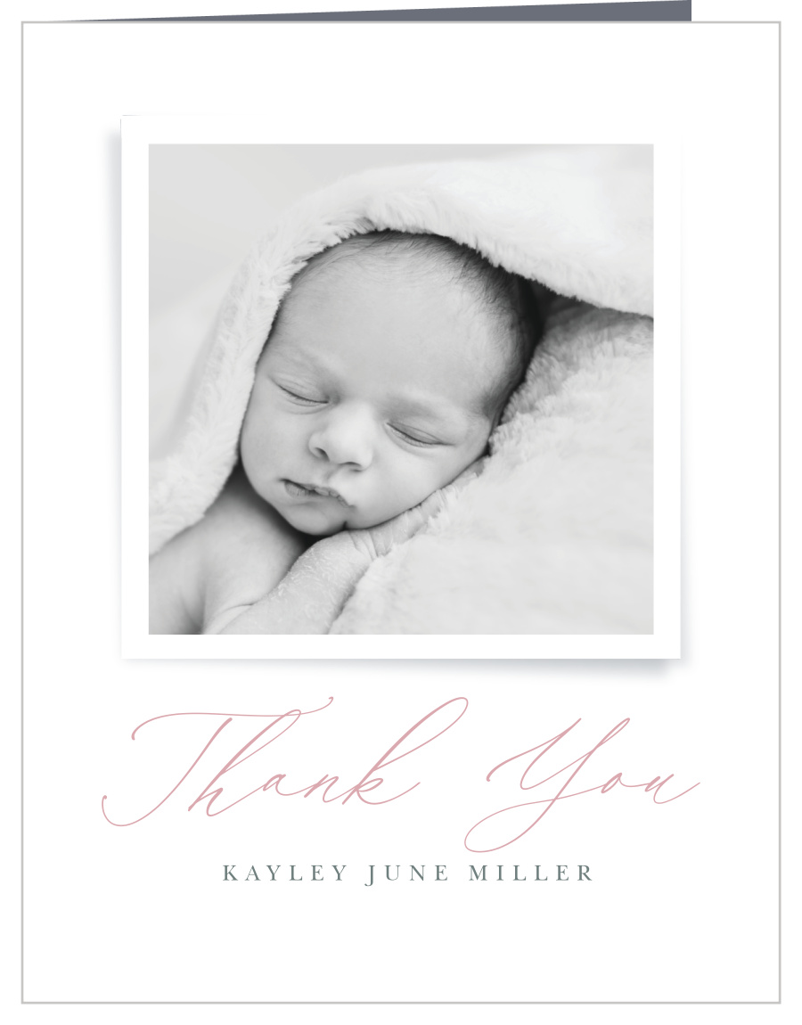 Sip Snapshot Baby Shower Thank You Cards