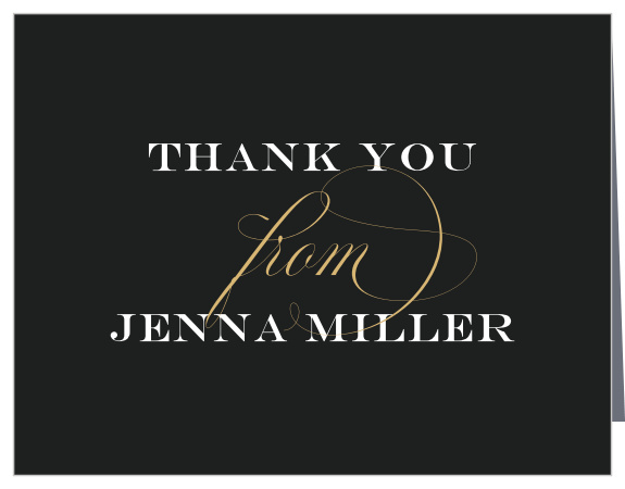 After Shower Baby Shower Thank You Cards
