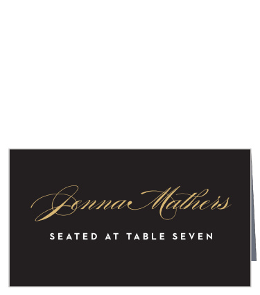 Modern Union Place Cards