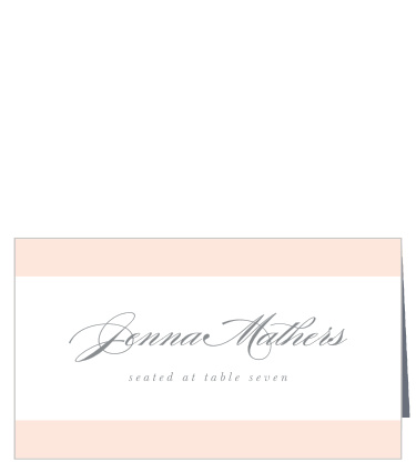 Mild Colorblock Place Cards