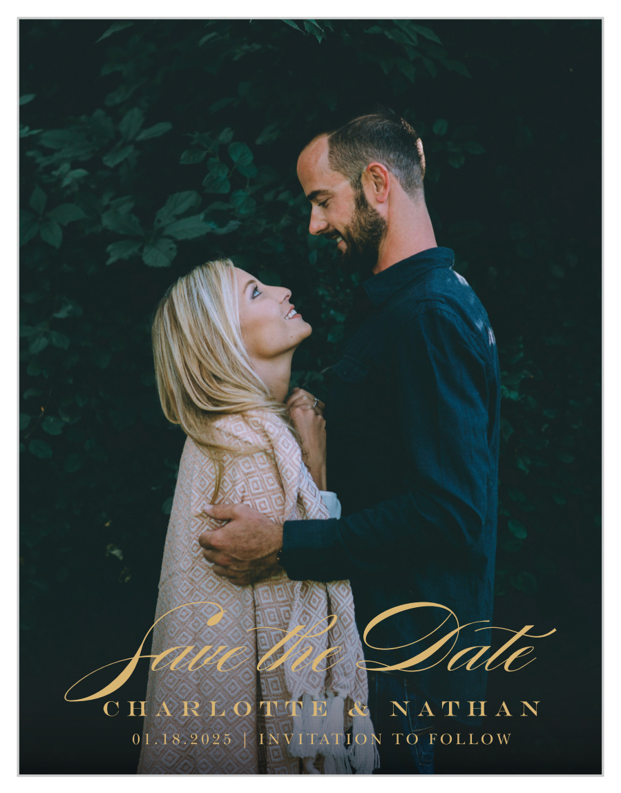 Season Pine Save the Date Magnets