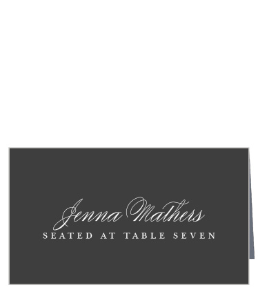 Photo Glaze Place Cards