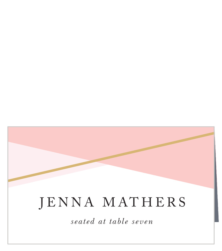 Suave Urbane Place Cards