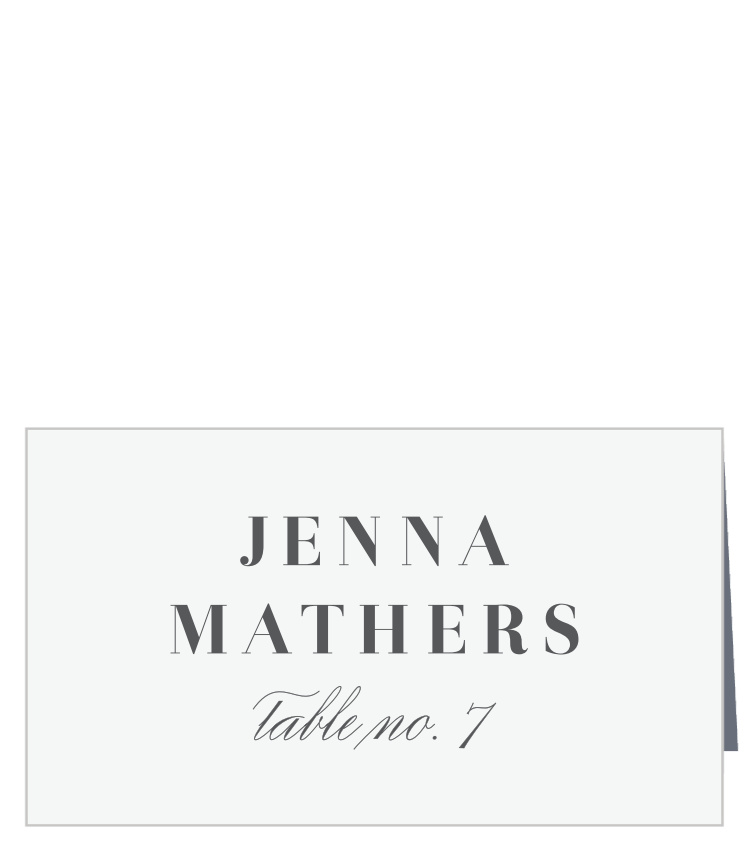 Mod Photo Place Cards