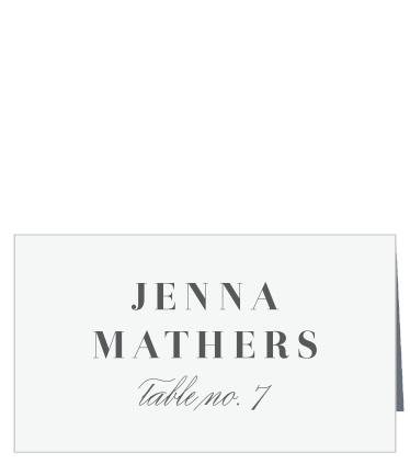 Mod Photo Place Cards