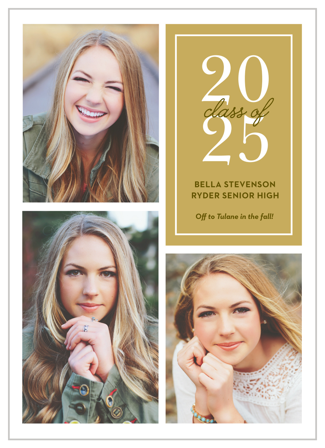 Livin' is Easy Graduation Announcements