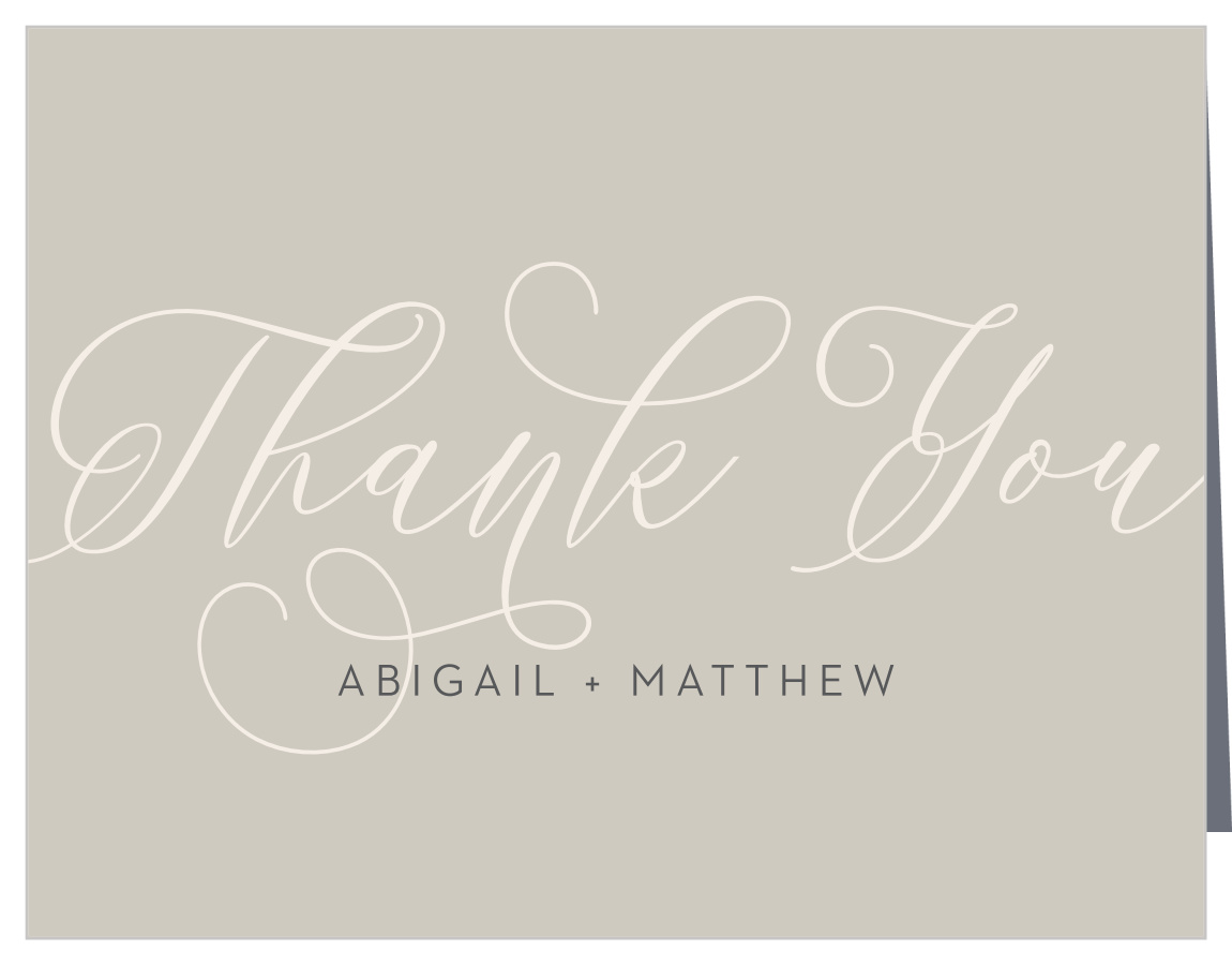Come Together Wedding Thank You Cards
