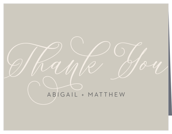 Come Together Wedding Thank You Cards