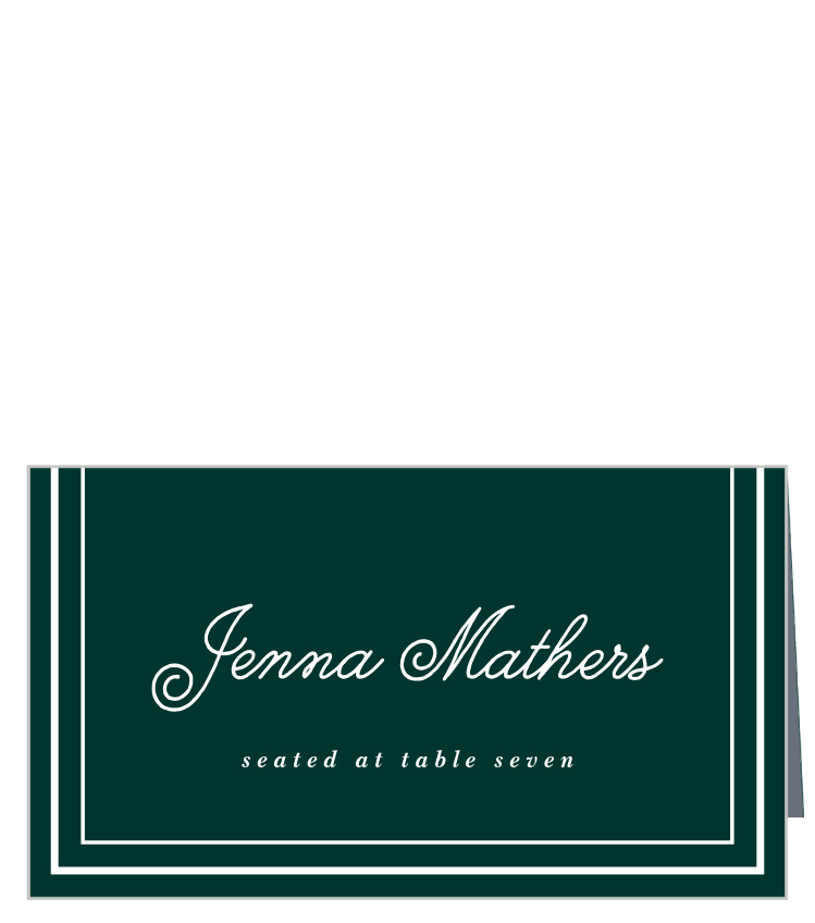 Framed Sophistication Place Cards