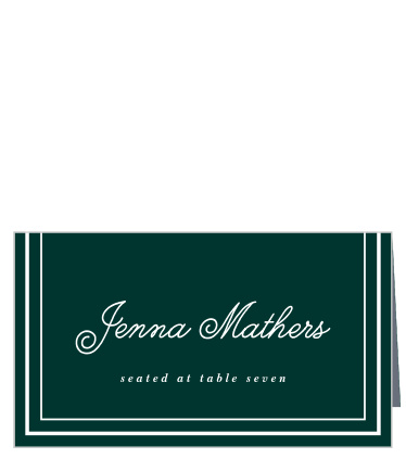 Framed Sophistication Place Cards