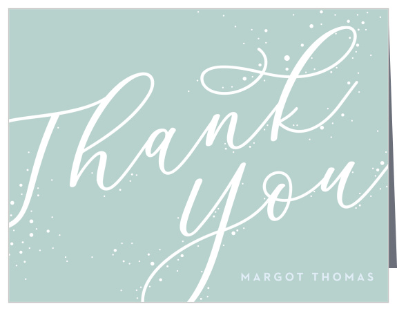 Bubbly Twins Baby Shower Thank You Cards