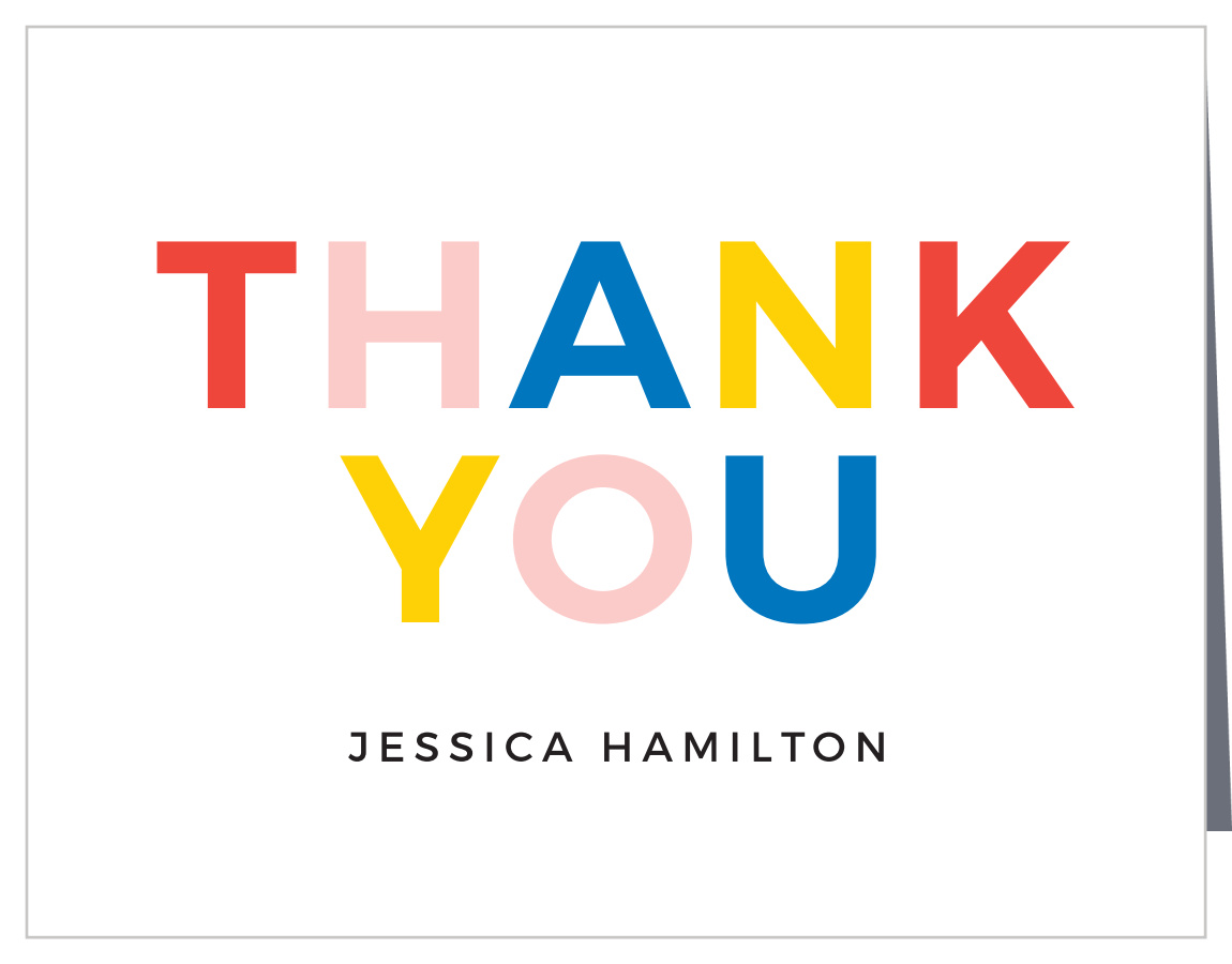 Extra Fun Baby Shower Thank You Cards
