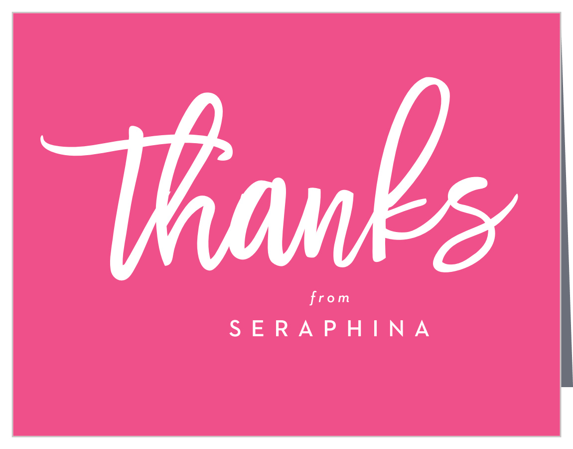 One Hot Mama Baby Shower Thank You Cards