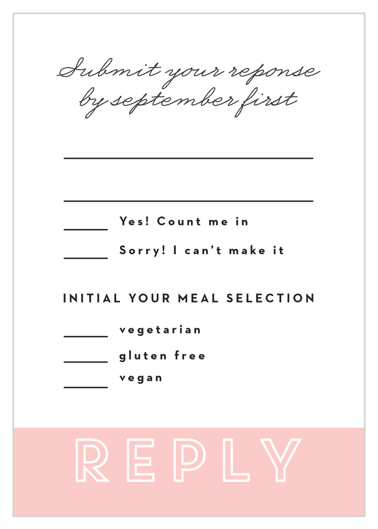 Transparent Text Response Cards