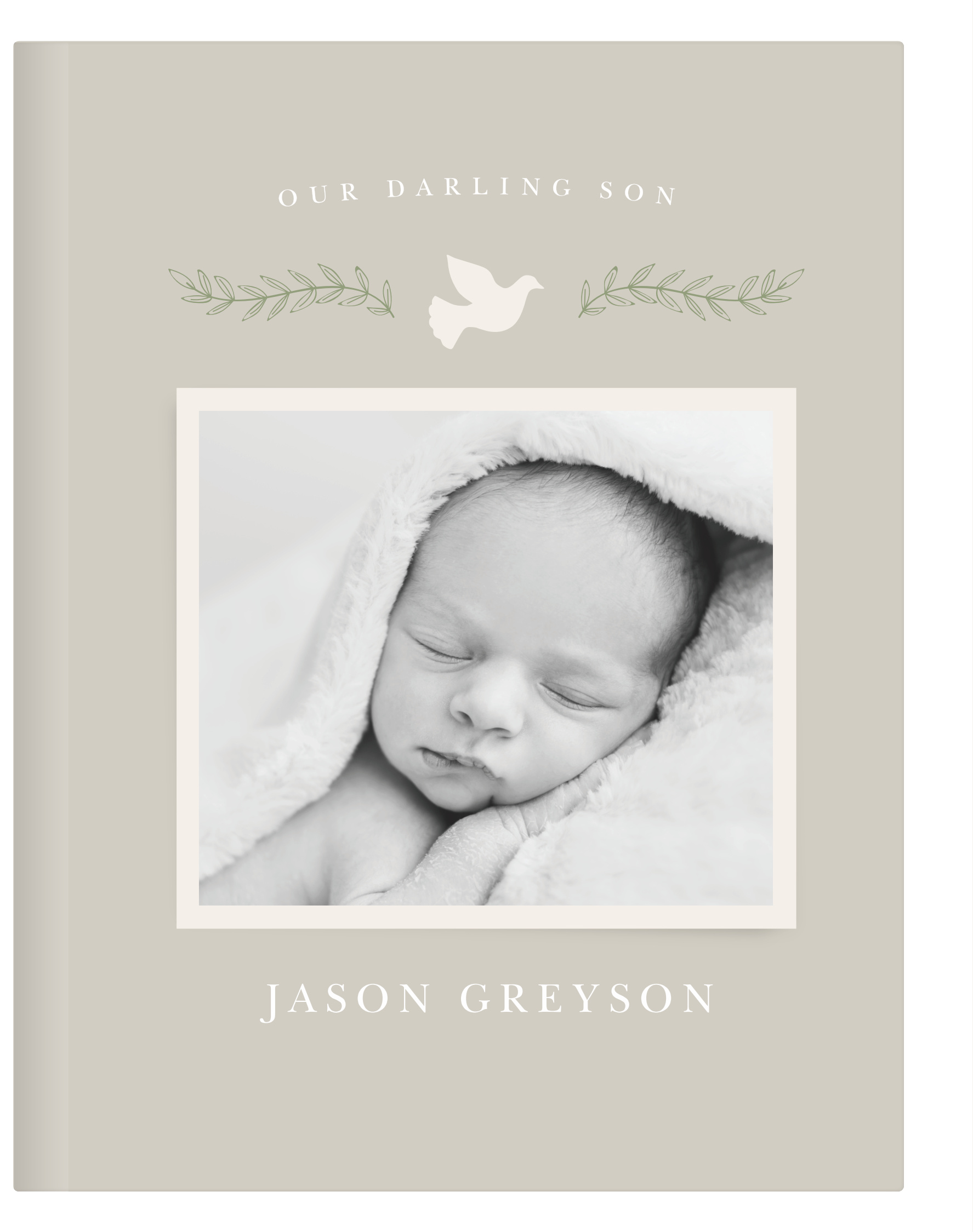 Dove of Peace Memorial Guest Book