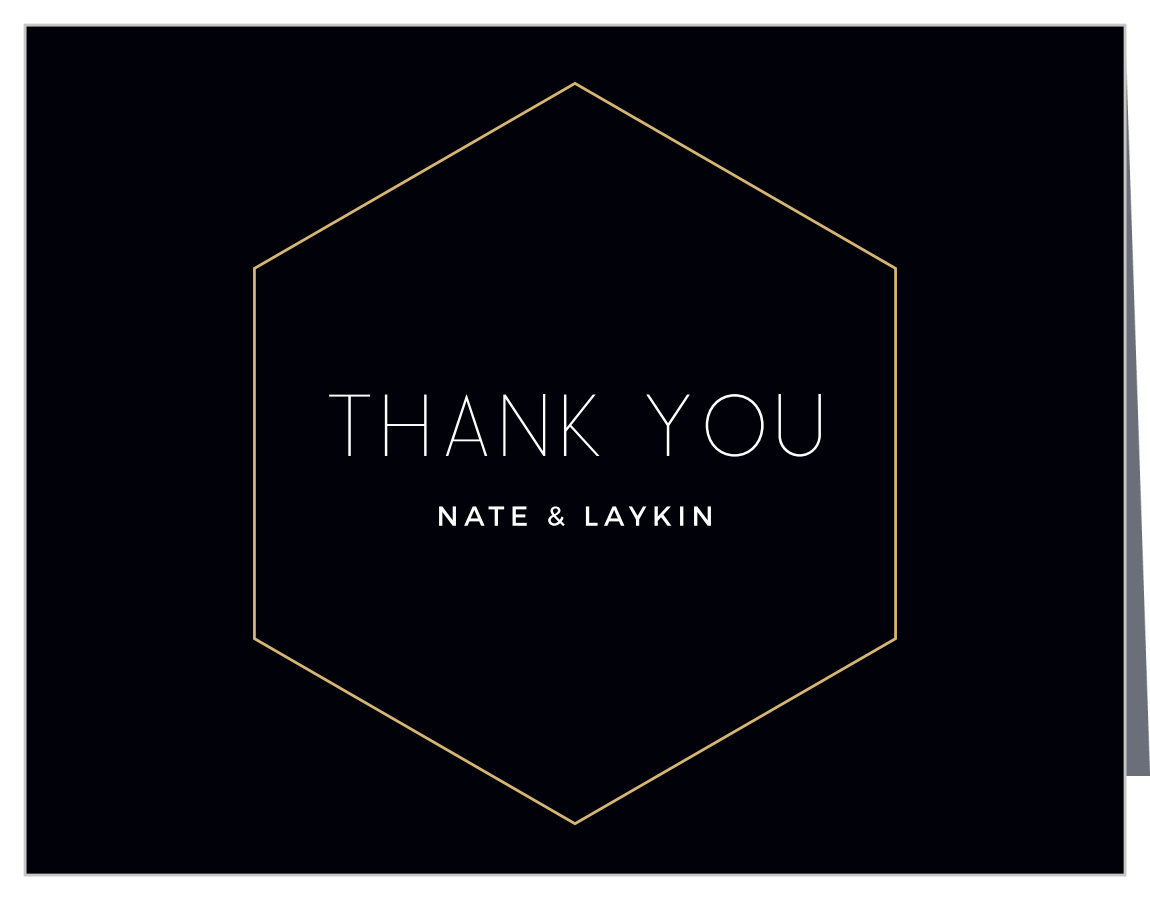 Sweet Honeycomb Wedding Thank You Cards