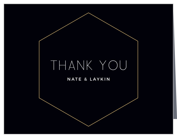 Sweet Honeycomb Wedding Thank You Cards