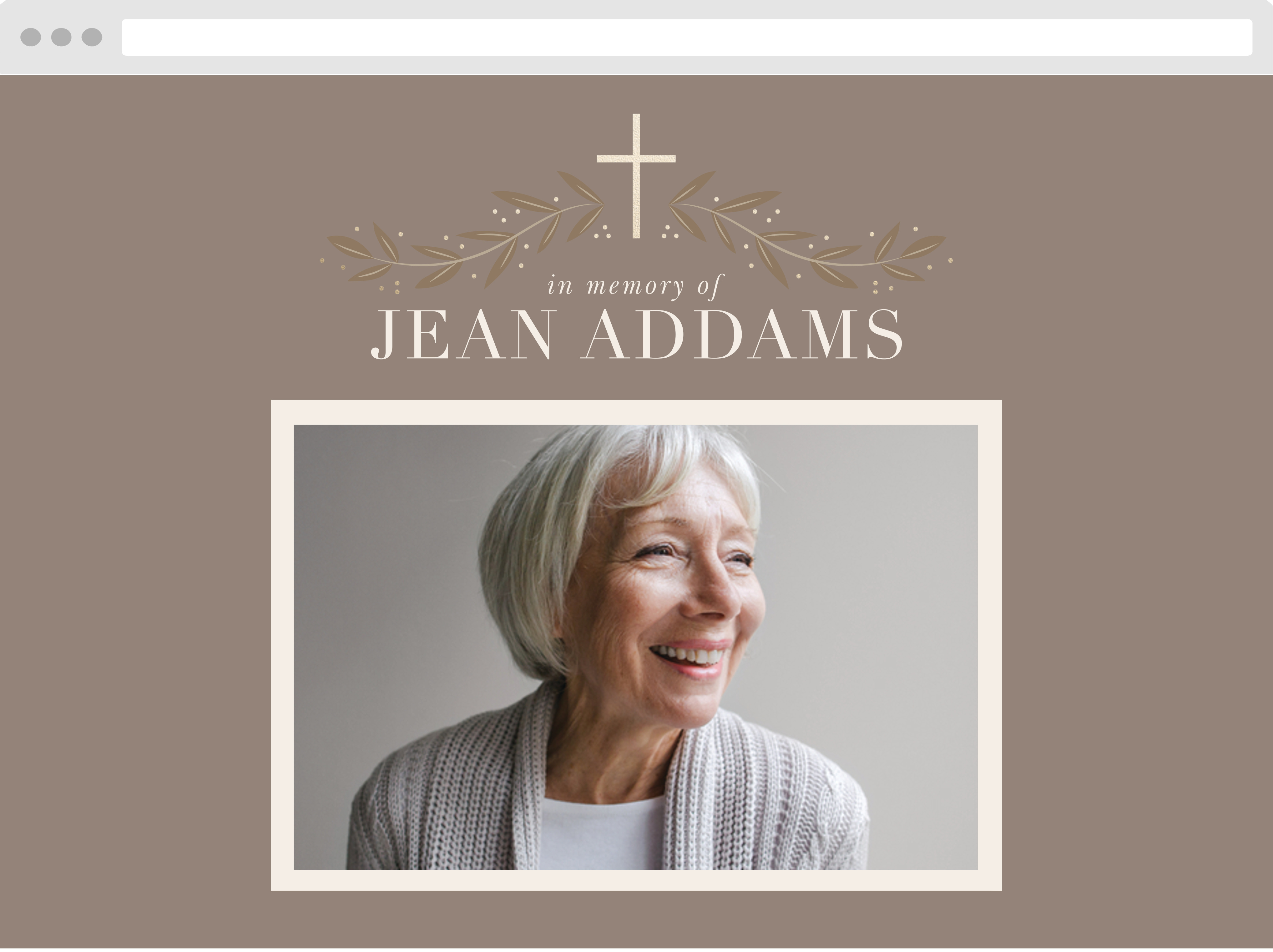 Laurel Cross Memorial Website