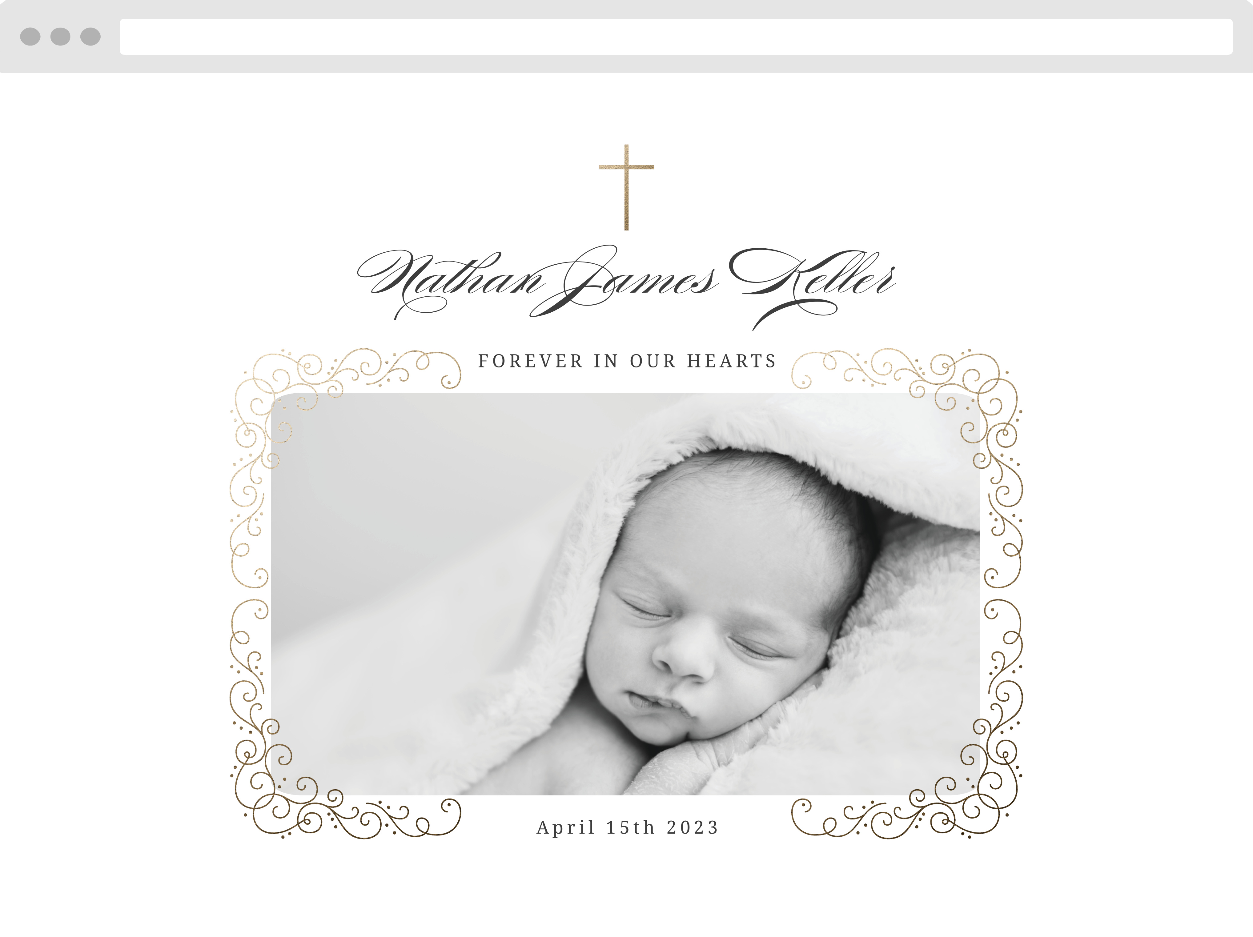 Eternal Scrolls Memorial Website