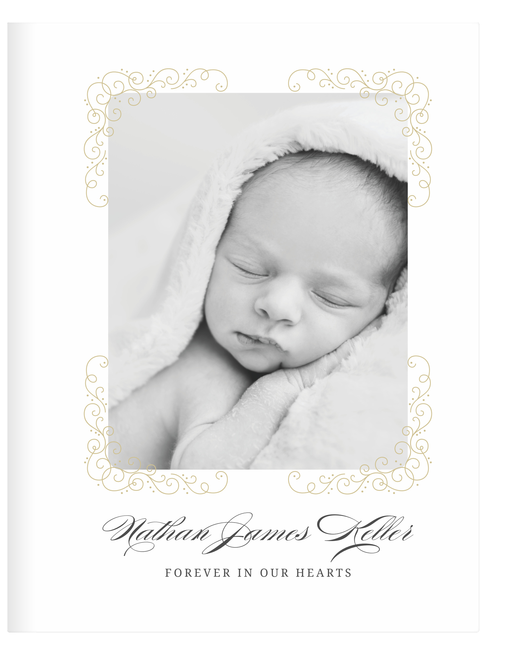 Eternal Scrolls Memorial Guest Book