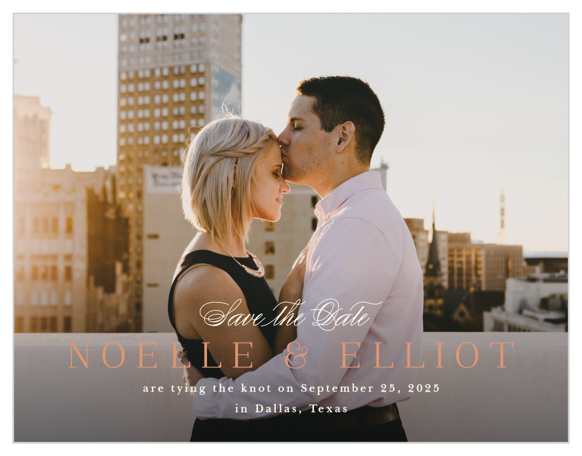Modern Lines Save the Date Magnets