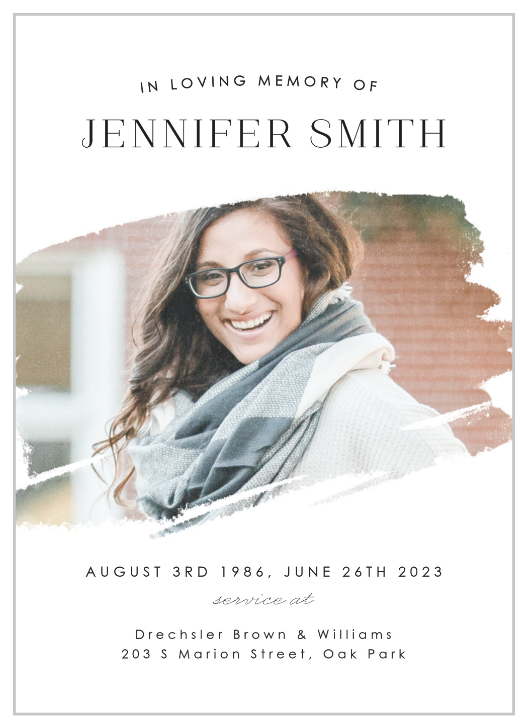 Modern Brush Memorial Programs