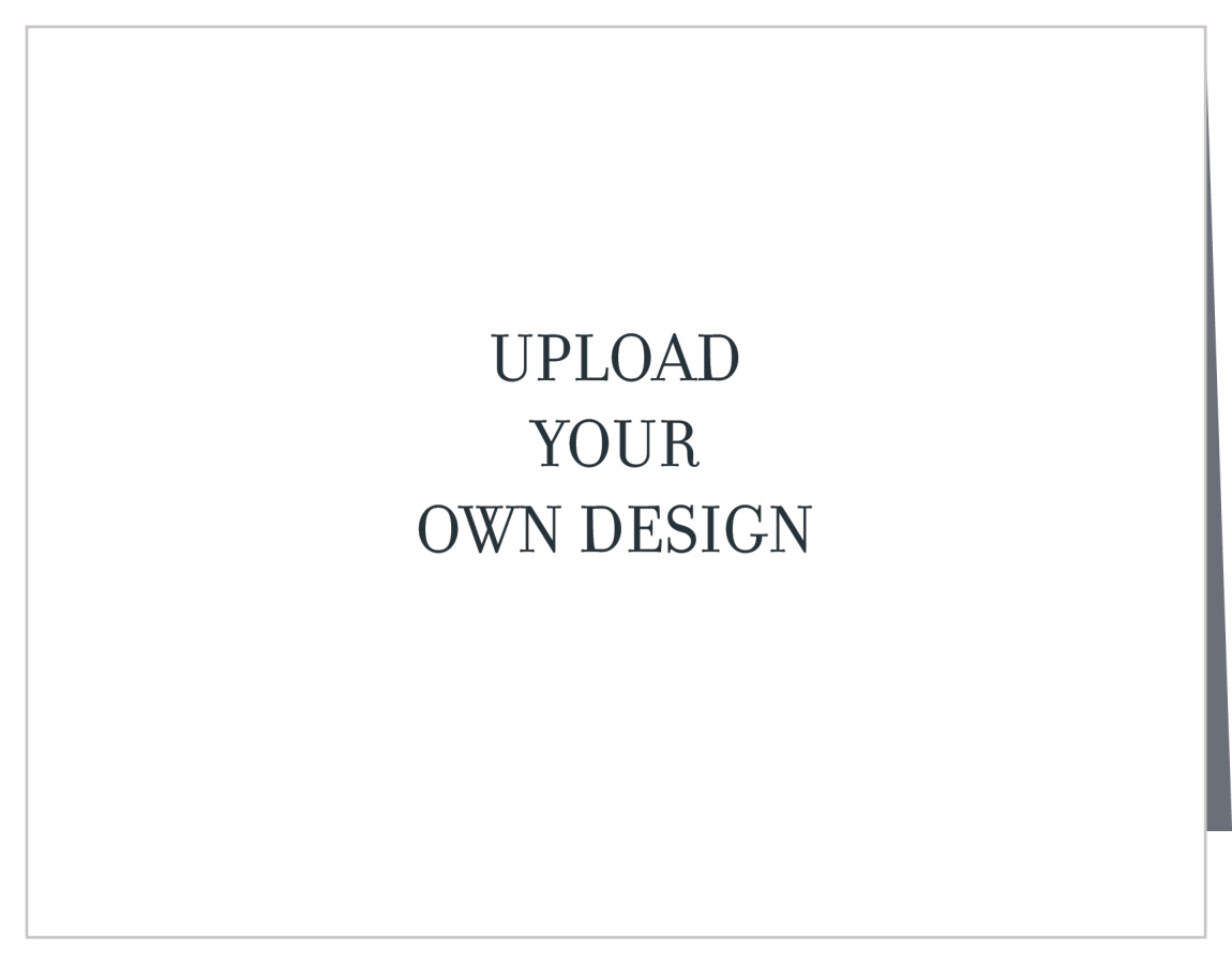 Upload Your Own Memorial Thank You Cards