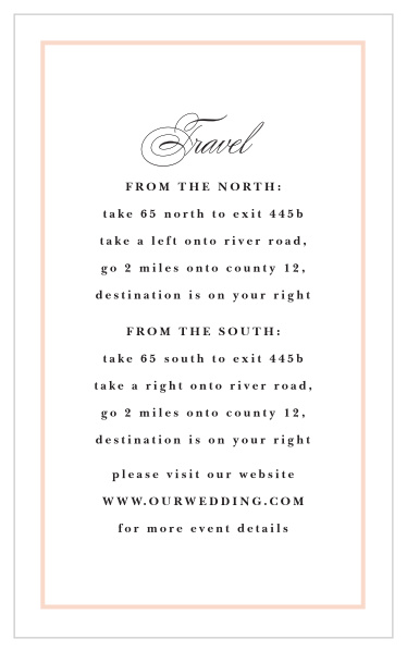 Holy Union Direction Cards