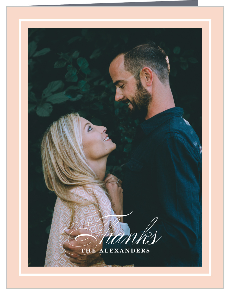 Holy Union Wedding Thank You Cards