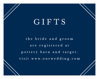 Criss Cross Registry Cards