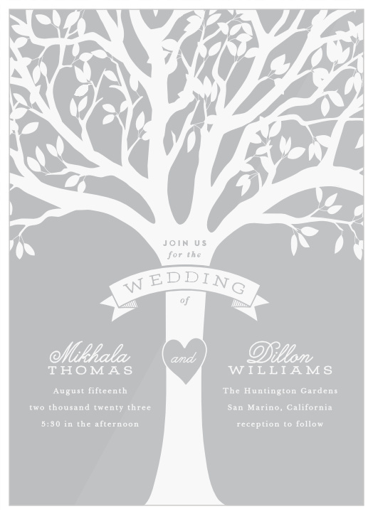 Our Tulip Wreath Clear Wedding Invitations are the perfect way to surround yourself with your loved ones for your wedding fun!