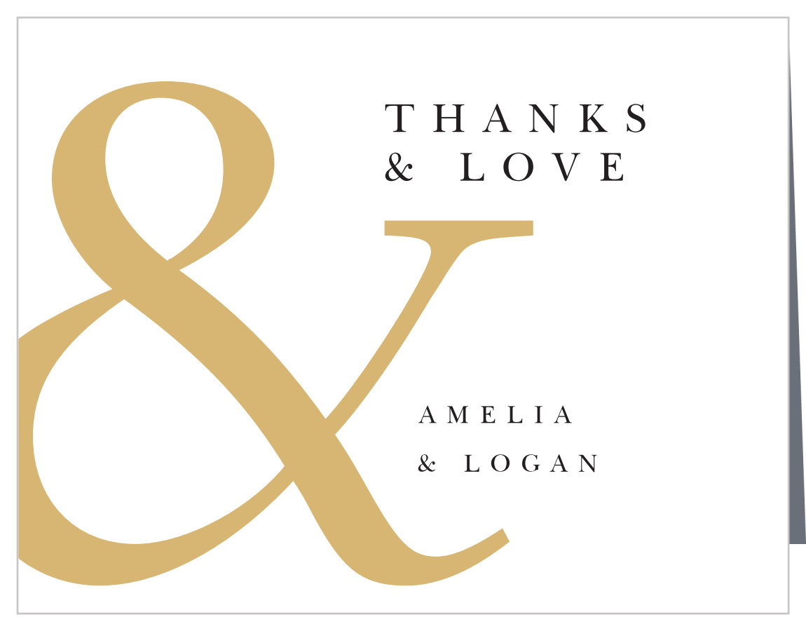 Joyful Union Wedding Thank You Cards