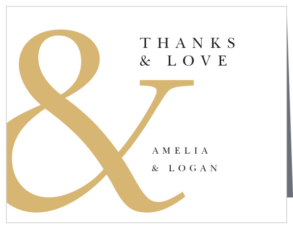 Joyful Union Wedding Thank You Cards