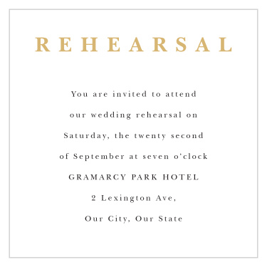 Joyful Union Rehearsal Cards