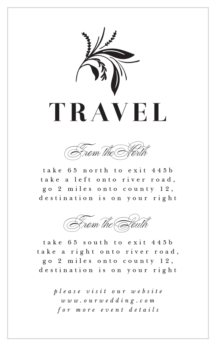 Timely Tradition Direction Cards