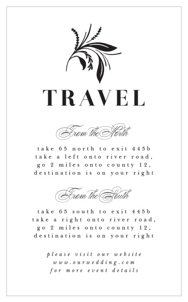 Timely Tradition Direction Cards