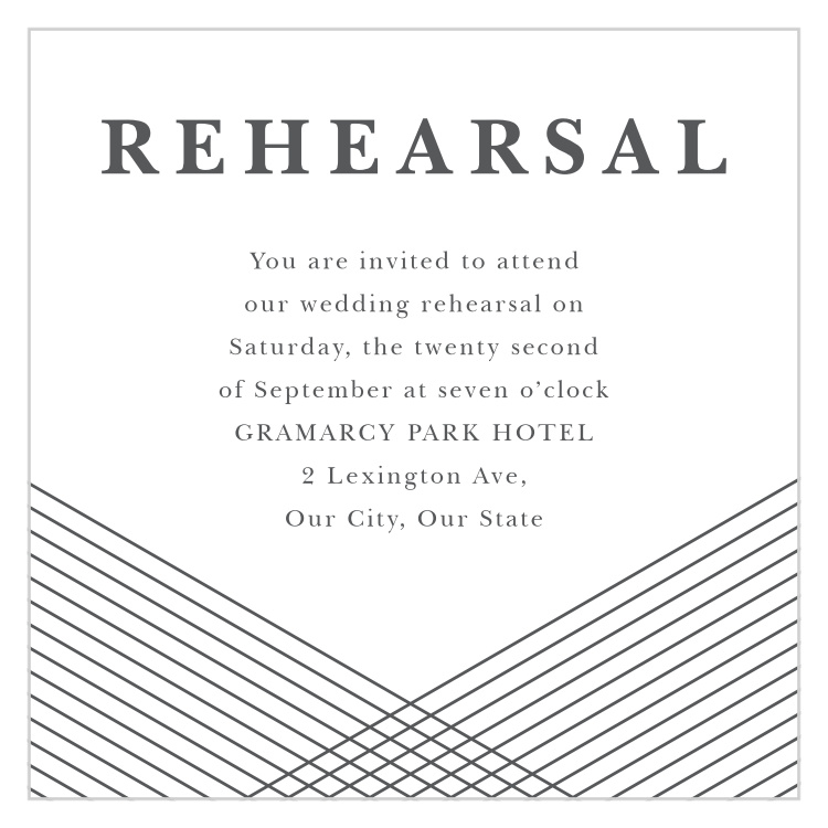 Modern Hexagon Rehearsal Cards