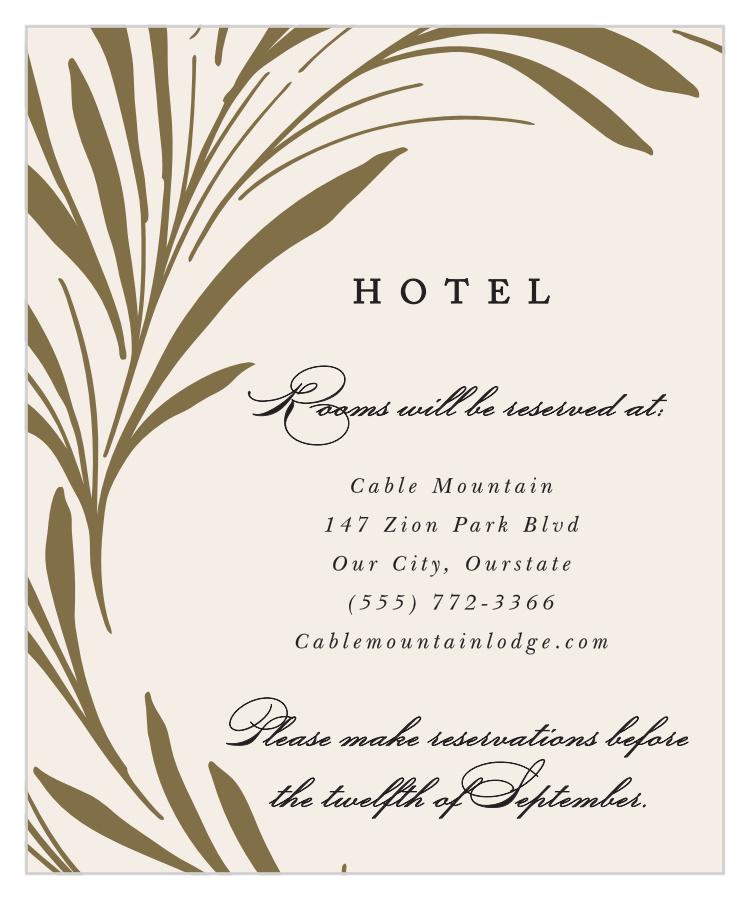 Swirling Wreath Accommodation Cards