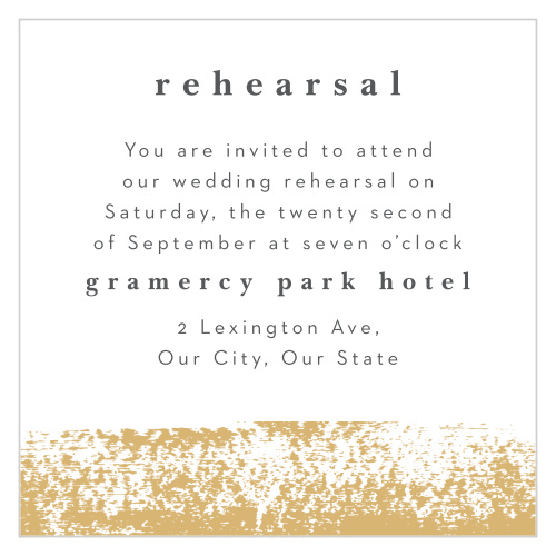 Brushstroke Corners Rehearsal Cards
