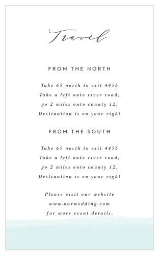 Nautical Anchor Direction Cards