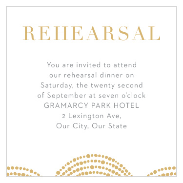 Dotted Border Rehearsal Cards