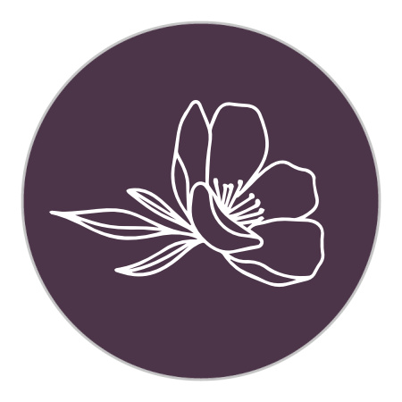 Floral Nuptials Wedding Stickers
