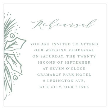 Winter Wreath Rehearsal Cards