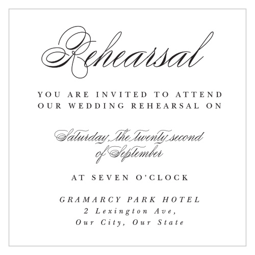 Classical Tradition Rehearsal Cards